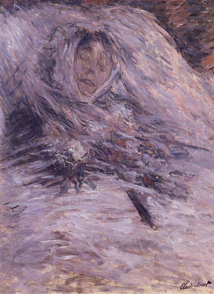 Camille Monet, on her deathbed,